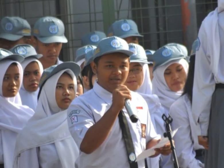 Peringatan Hari Kesakitan Pancasila SMKN 4 Bandung
