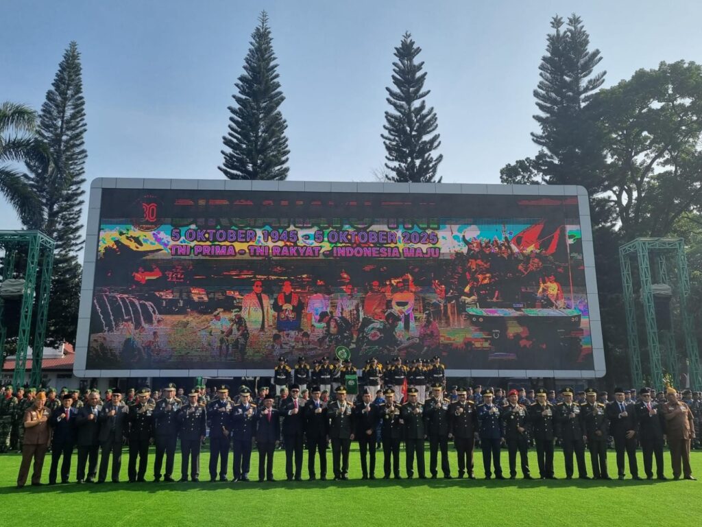 HUT TNI ke 80 di Kodam III/Siliwangi