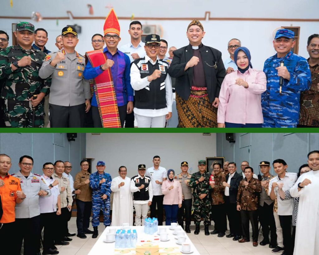 Bupati Bandung Dadang Supriatna hadiri Misa Natal 2025