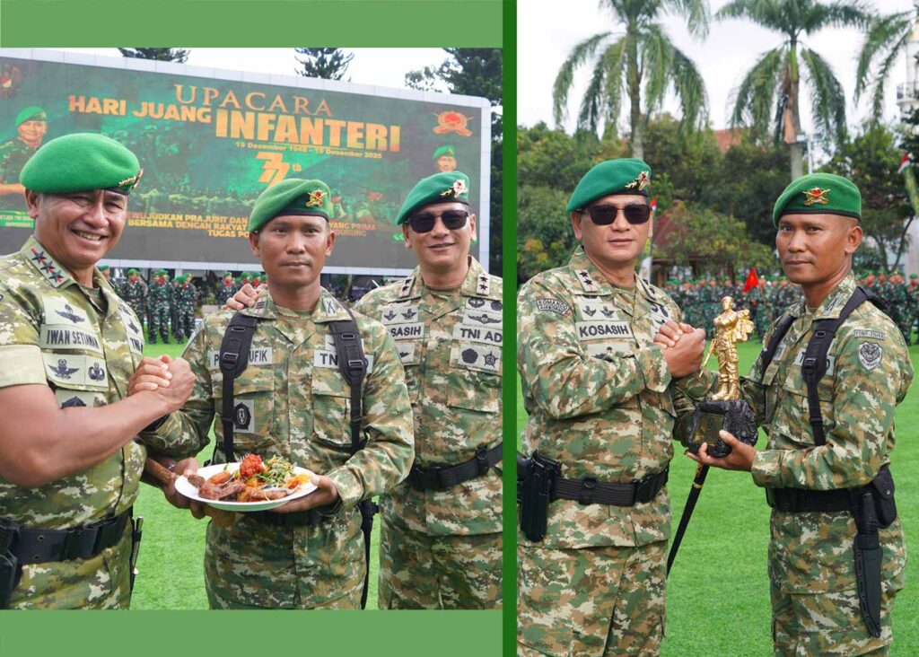 Pangdam III Siliwangi hadiri upacara Hari Juang Infanteri ke-77 di Makodam Bandung