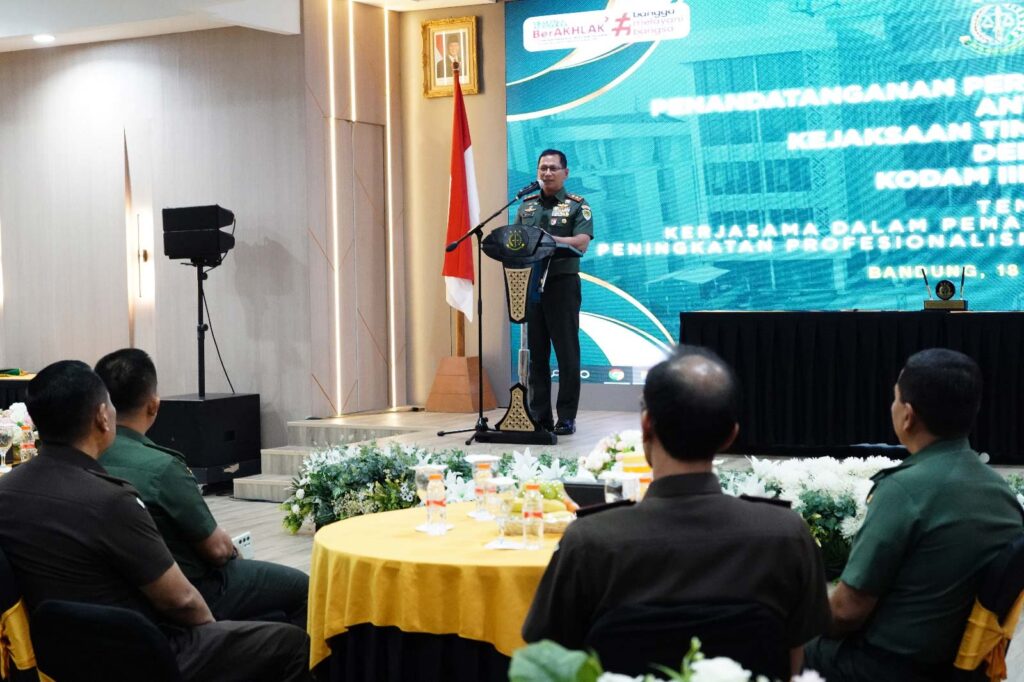 Sinergi TNI dan Kejaksaan Tinggi Jawa Barat
