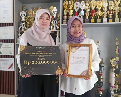 Anugerah Gapura Pancawaluya 2025 utama tingkat SMK/MAK KCD VII Jawa Barat