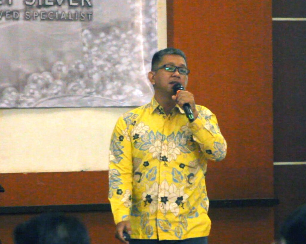 Marianto Tjandra Pembicara membahas strategi investasi emas dan perak fisik