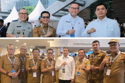 Bupati Bandung Dadang Supriatna dan Wakil Bupati Ali Syakieb menghadiri Rakornas pemerintah pusat dan daerah di Sentul