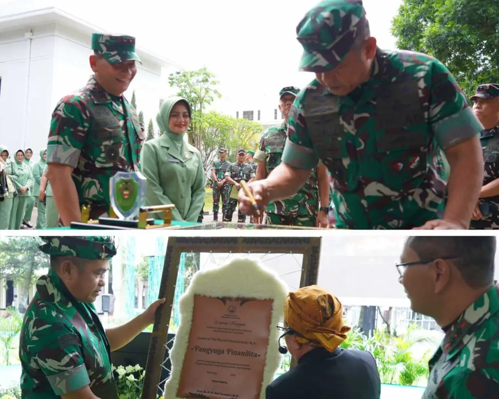 Prosesi pengukuhan Kasad Jenderal TNI Maruli Simanjuntak sebagai Warga Kehormatan Masyarakat Sunda di Kota Bandung