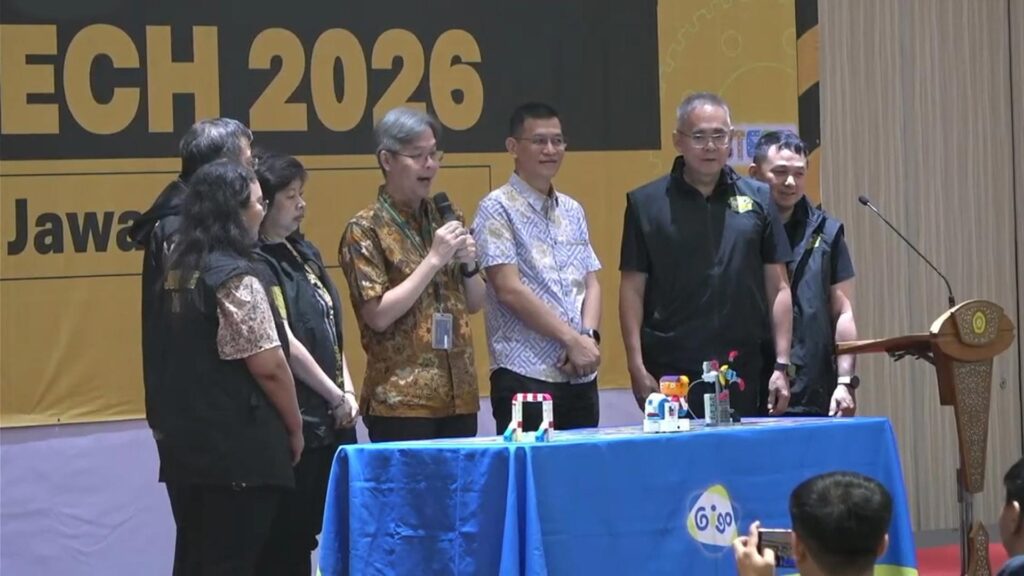 Suasana aula Universitas Katolik Parahyangan saat pembukaan Kompetisi GreenMech Regional Jawa barat 2026