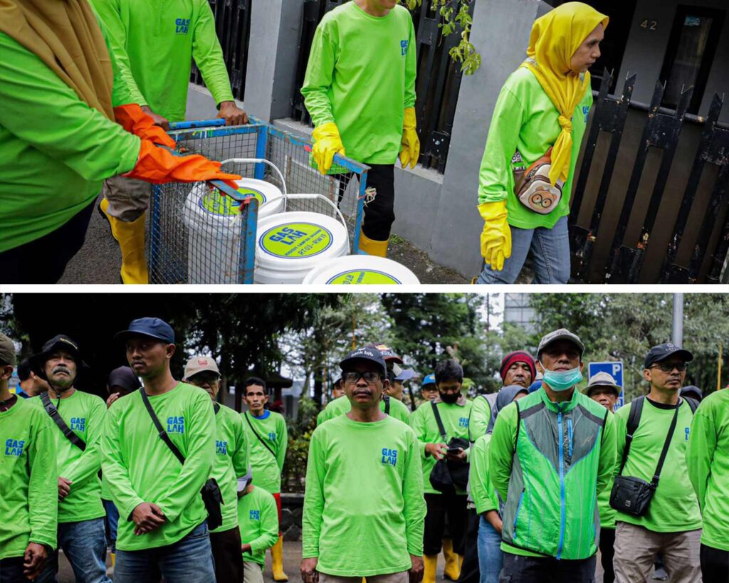 Kepala DLH Kota bNadung - Darto juga merinci mekanisme pembuangan sampah medis yang selama ini berjalan di Kota Bandung.