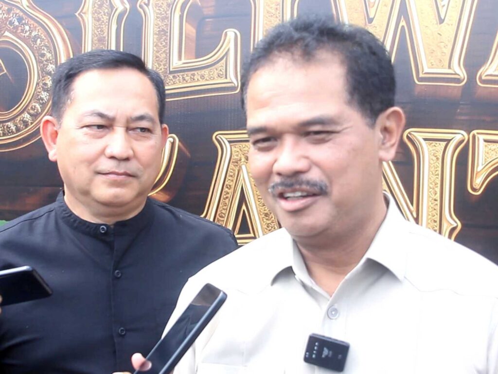 Sekjen Kementan RI, Suwandi saat sesi wawancara bersama media di acara Suliwangi Santri Camp