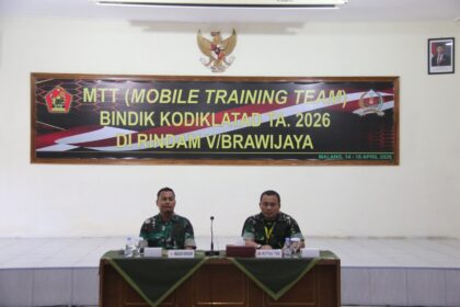 Kodiklatad Gelar MTT Bindik 2026 di Tiga Rindam Sekaligus