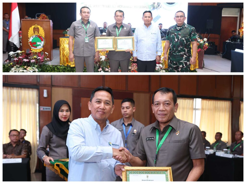 Puskopkar Siliwangi menerima penghargaan terbaik pada RAT Inkopad 2025 di Ciloto Jawa Barat.
