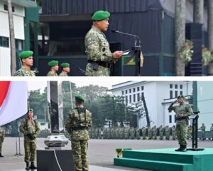 Dankodiklatad Letjen TNI Mohamad Hasan pimpin upacara Harkitnas ke-118 di Bandung