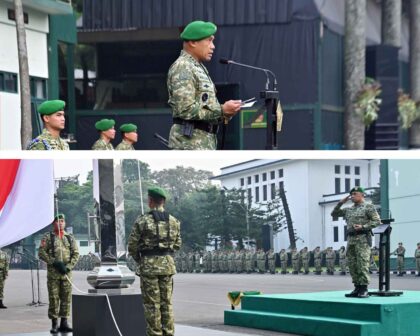 Dankodiklatad Letjen TNI Mohamad Hasan pimpin upacara Harkitnas ke-118 di Bandung