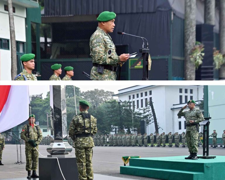 Dankodiklatad Letjen TNI Mohamad Hasan pimpin upacara Harkitnas ke-118 di Bandung