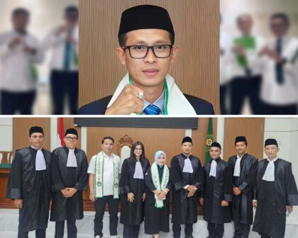 Tujuh advokat Persadin Jawa Barat usai resmi disumpah