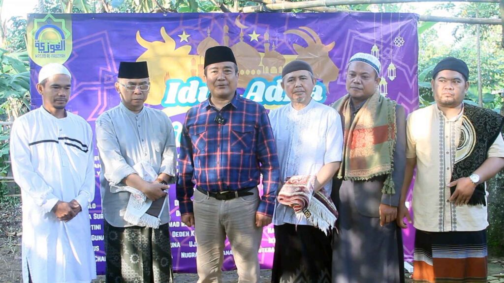 Jajaran Pengurus Pengurus RW dan DKM Masjid Al-Fauziyah Perum GBI Kabupaten Bandung.