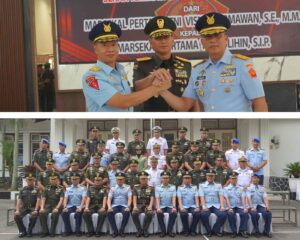 Mayjen TNI Kosasih memimpin sertijab Kaskogartap II/Bandung di Makogartap Bandung.