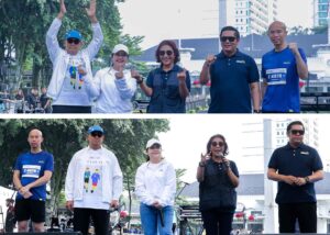 Atlet lari nasional Odekta Elvina Naibaho di Bank BJB Bandoeng 10K