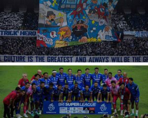 Suasana megah Stadion GBLA Bandung yang disiapkan memenuhi standar AFC untuk laga kandang Persib Bandung di ACL Two.