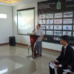 Rektor Unfari Saat Memberikan Sambutan Dalam Pembukaan Gelaran Kompetisi Piala Rektor Yang Ke X Tahun 2026
