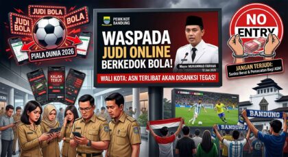 Wali Kota Bandung Muhammad Farhan Ingatkan Sanksi ASN Main Judi Online