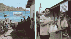 Rumah Amal Salman menyalurkan hewan kurban ke wilayah pelosok NTT dan Papua (Dok. AI)