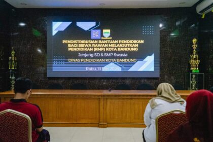 Alur pendaftaran SPMB Kota Bandung 2026 jalur afirmasi Rawan Melanjutkan Pendidikan atau RMP untuk sekolah negeri dan swasta.