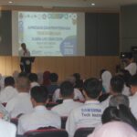 Kepala KCD Wilayah VII Asep Yudi Mulyadi memberikan sambutan.