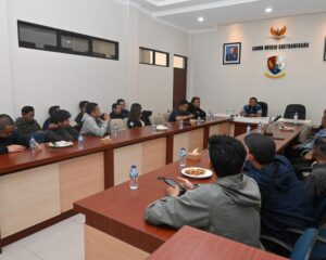 Audiensi Lanud Husein Wartawan Bandung