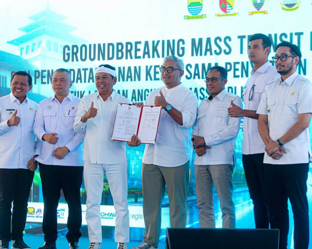 Groundbreaking Proyek Brt Bandung Raya 2026 2