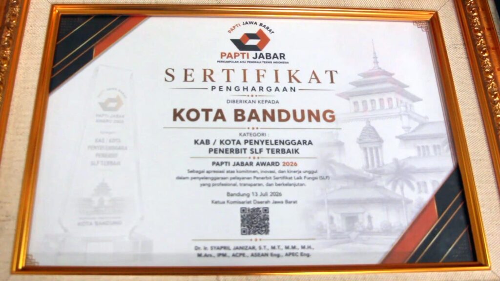 Penyerahan Papti Jabar Award Diciptabintar Bandung 4