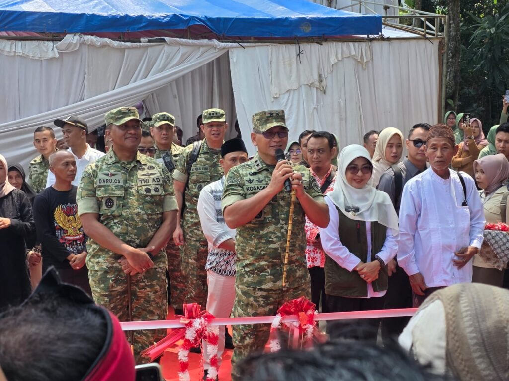 Gebrakan Kodam IIISiliwangi Ubah Wajah Pandeglang Dengan Infrastruktur Modern