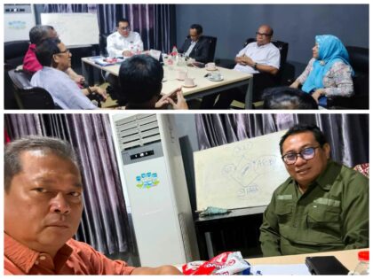 Pengurus Serikat Media Siber Indonesia SMSI Bersama Para Pimpinan Media Menggelar Pengukuhan Pokja Newsroom Jaga Desa