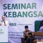 Suasana Seminar Kebangsaan KAHMI YAHMI Di Graha HMI Kota Bandung Menghadirkan Tokoh Nasional Dan Dirjen Kemendikdasmen Tatang Muttaqin