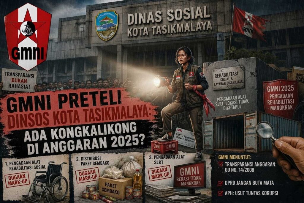 Gmni Sorot Anggaran Dinsos Kota Tasikmalaya 2025