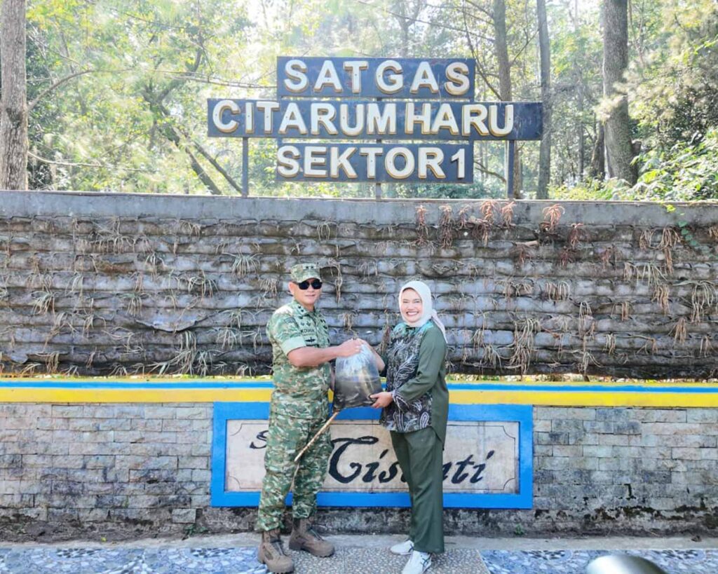 Pangdam Siliwangi Tinjau Situ Cisanti Citarum 2