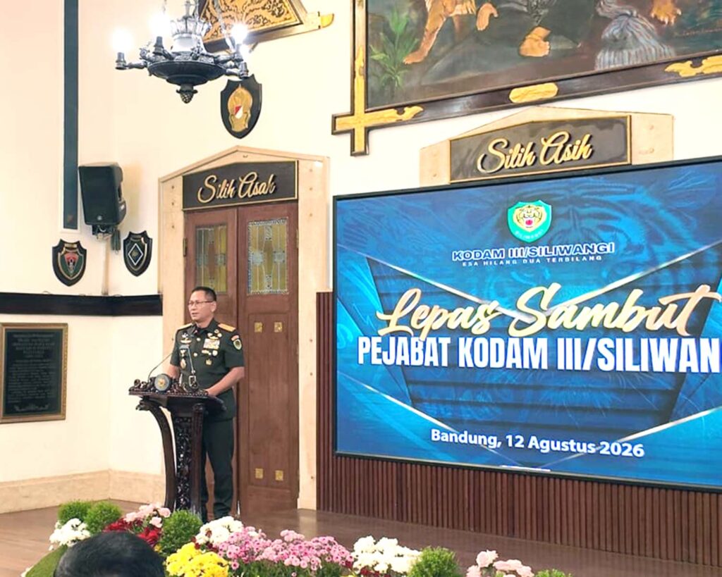 Pejabat Baru Kodam Siliwangi Sertijab Pangdam Kosasih 2026