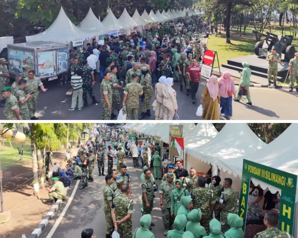 Bazar UMKM Kodam III Siliwangi Di Taman Merdeka Makodam 01