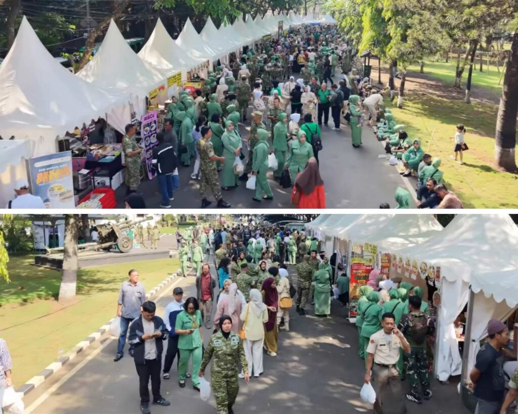 Bazar UMKM Kodam III Siliwangi Di Taman Merdeka Makodam 02