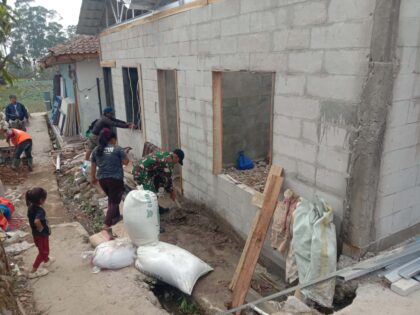 Penampakan Rumah Baru Warga Ciwidey Penerima Program Rutilahu Jelang HUT Ke 81 TNI