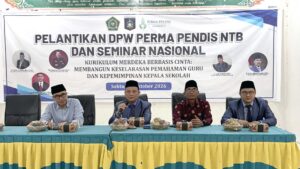 Resmi Dikukuhkan DPW Permapendis NTB Siap Dorong Mutu Pendidikan Islam