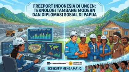 Freeport Uncen Teknologi Tambang Diplom